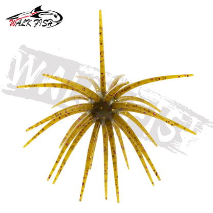 ウニ型ワーム 110mm 9g TPE 3個入 全20色 WALK FISH / ウォークフィッシュ
