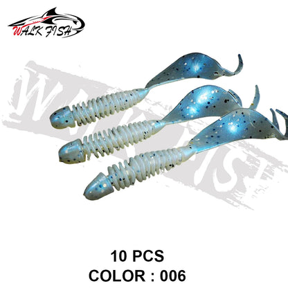 ワーム 8cm 2.5g 10本入 WALK FISH / ウォークフィッシュ