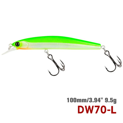 DW70 100SP サスペンドミノー 100mm/9.5g TSURINOYA / ツリノヤ