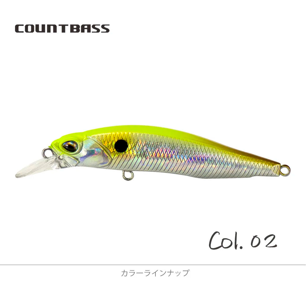 シルバークリークミノー 63mm/5g COUNTBASS / カウントバス