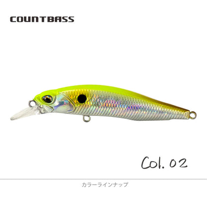 シルバークリークミノー 63mm/5g COUNTBASS / カウントバス