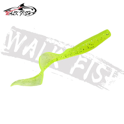 カーリーテールワーム 60/80mm 10本入 全11色 WALK FISH / ウォークフィッシュ