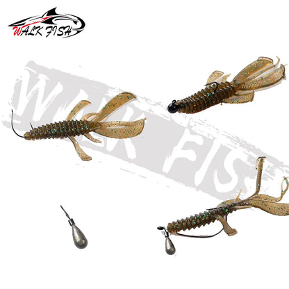 ホッグワーム 90mm 3g 8本入 WALK FISH / ウォークフィッシュ
