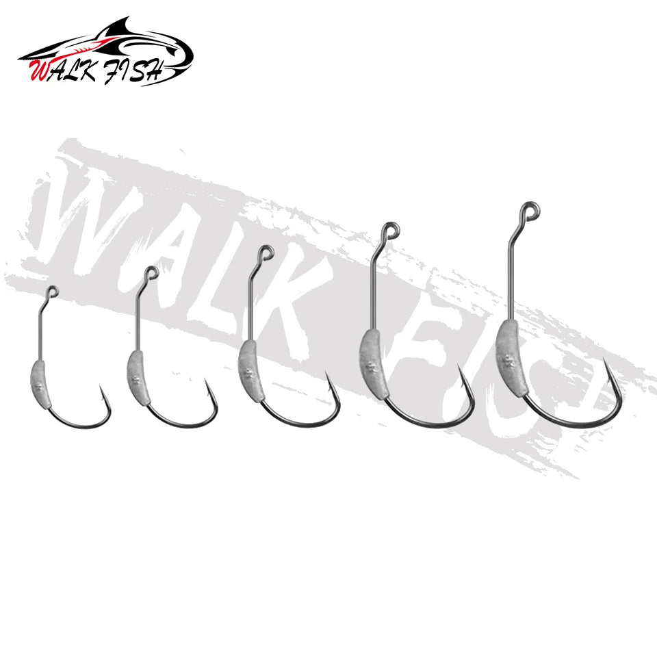 ウェイテッドフック 2〜7g 5本入 WALK FISH / ウォークフィッシュ