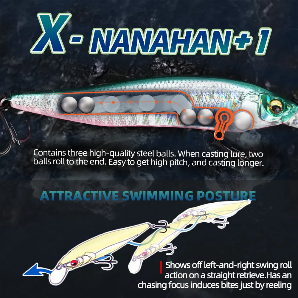 X-NANAHAN+1 75mm/7g MEREDITH / メレディス