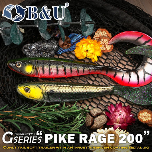 Beast Curltail 21cm 20cm/43g B&U / ビーアンドユー