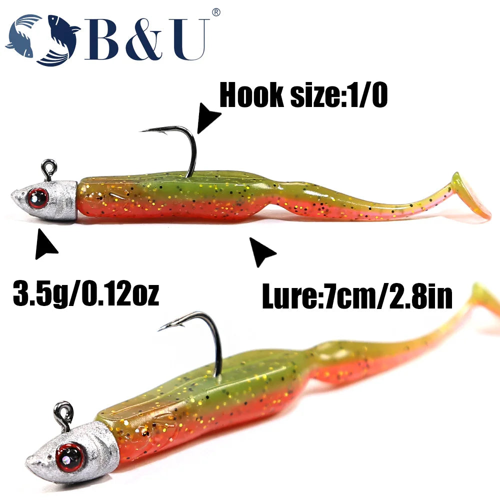 B&U ジグヘッドフック(リプロダクト) 全9種