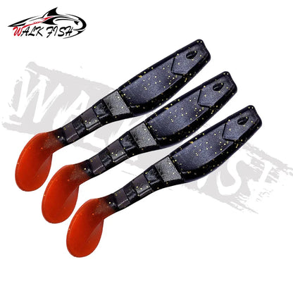 シャッドテールワーム 100mm 10.3g 3本入 WALK FISH / ウォークフィッシュ