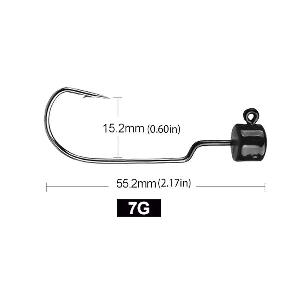 ジグヘッド 3.5/5/7g 5個入 WALK FISH / ウォークフィッシュ