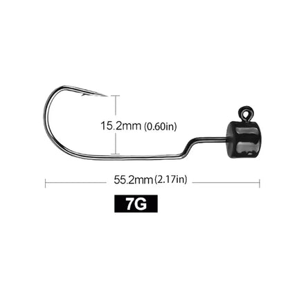 ジグヘッド 3.5/5/7g 5個入 WALK FISH / ウォークフィッシュ