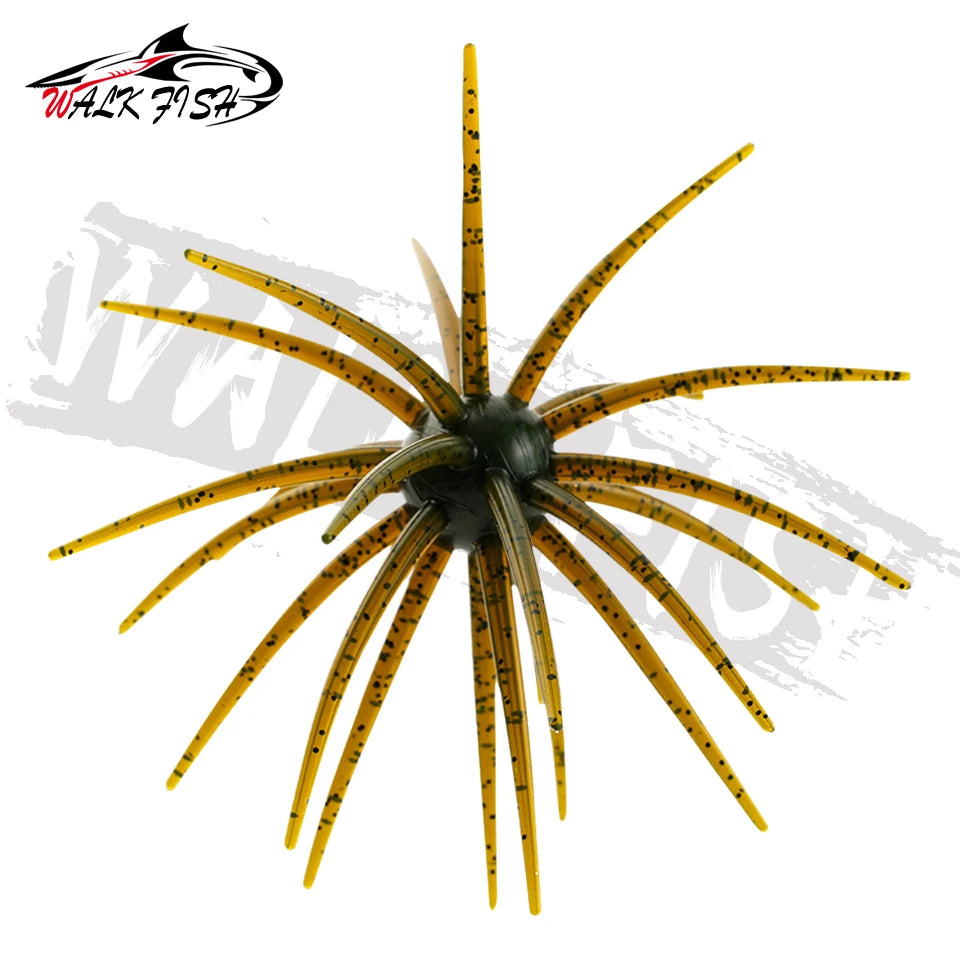 ウニ型ワーム 110mm 9g TPE 3個入 全20色 WALK FISH / ウォークフィッシュ
