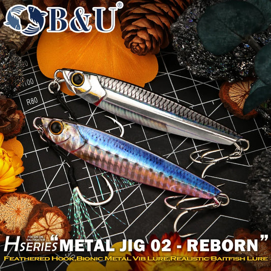 ジグパラ ライブベイト 30g/40g/60g B&U / ビーアンドユー