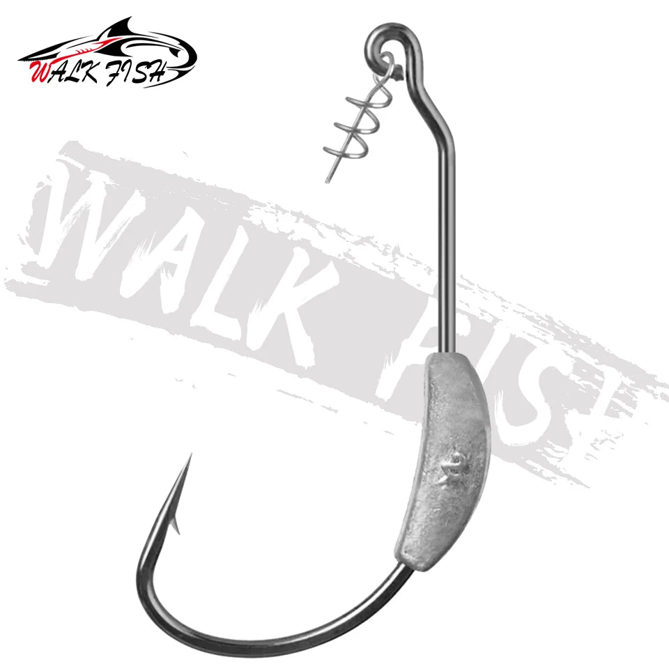 ウェイテッドフック 2〜7g 5本入 WALK FISH / ウォークフィッシュ
