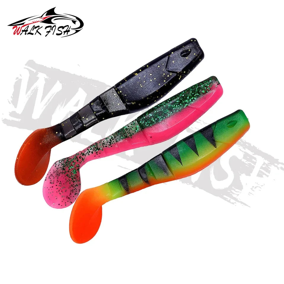 シャッドテールワーム 100mm 10.3g 3本入 WALK FISH / ウォークフィッシュ