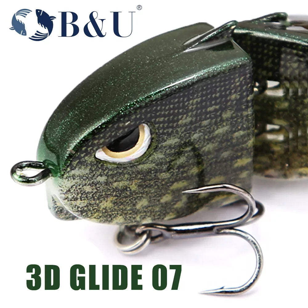 3Dグライド07 55mm/6.5g B&U / ビーアンドユー