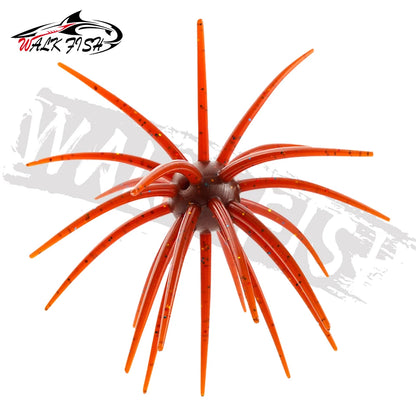 ウニ型ワーム 110mm 9g TPE 3個入 全20色 WALK FISH / ウォークフィッシュ