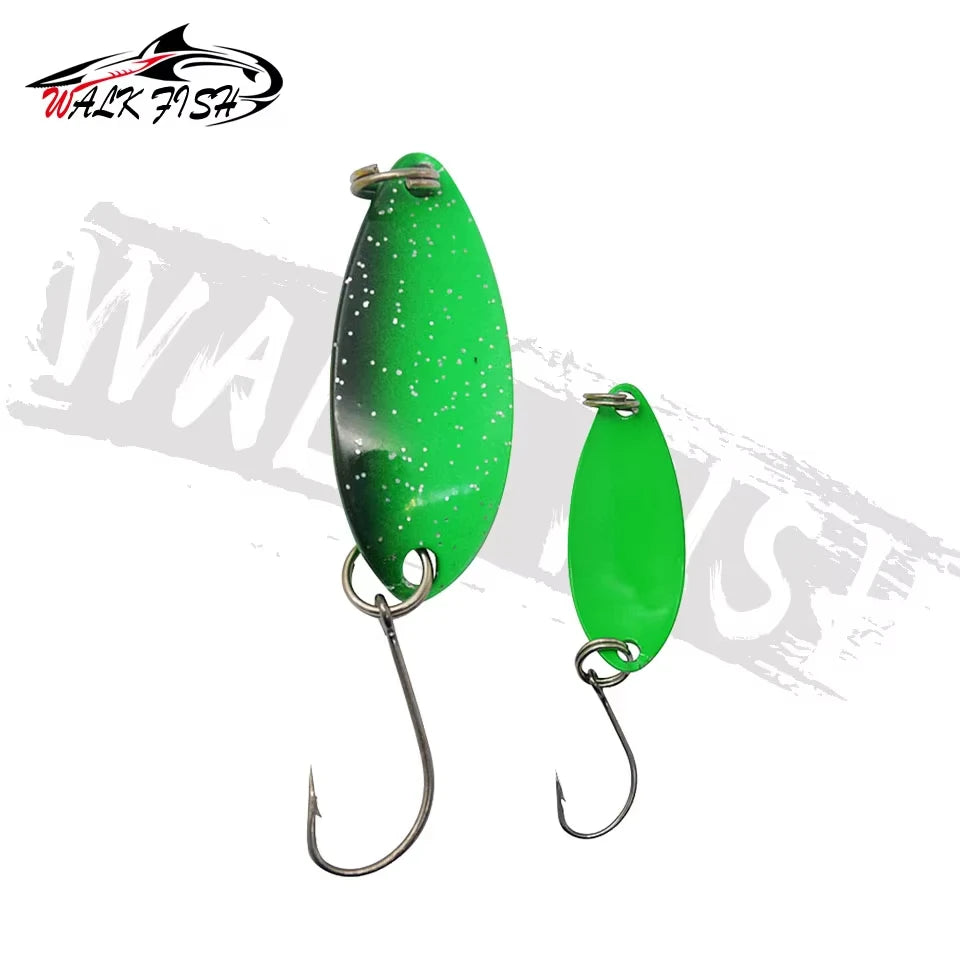 スプーン 33mm 3g 両面カラー WALK FISH / ウォークフィッシュ