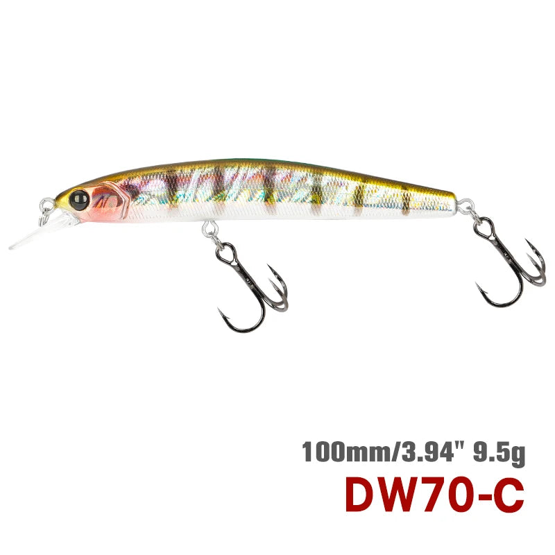 DW70 100SP サスペンドミノー 100mm/9.5g TSURINOYA / ツリノヤ