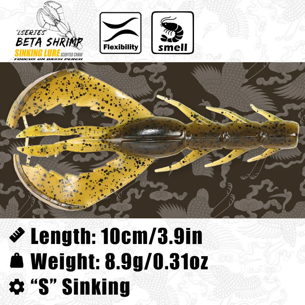 レイジクロー 10cm/8.9g 4本入り B&U / ビーアンドユー