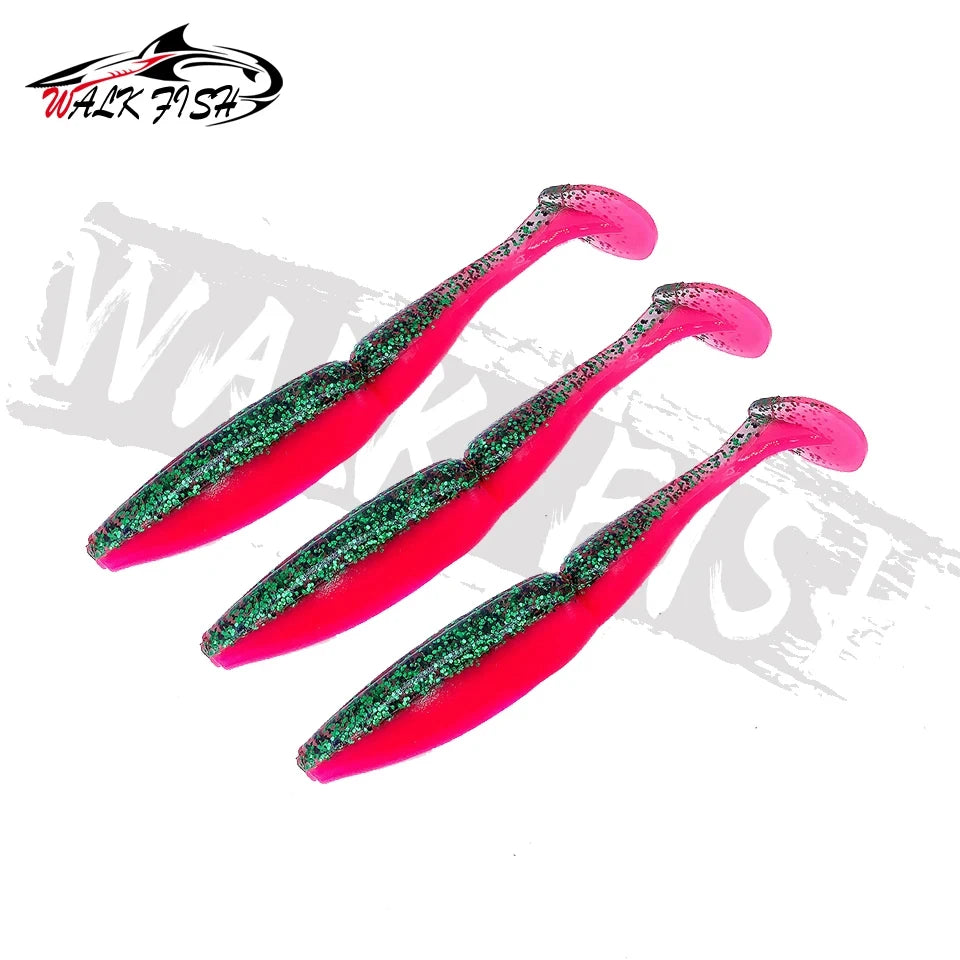 シャッドテールワーム 115mm 12.3g 3本入 WALK FISH / ウォークフィッシュ