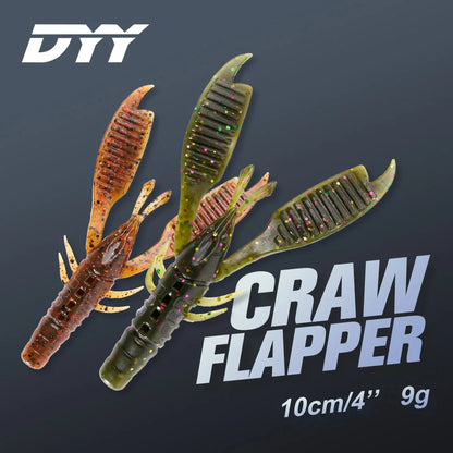 クロウフラッパー 10cm/9g 6本入り DYY / ディーワイワイ