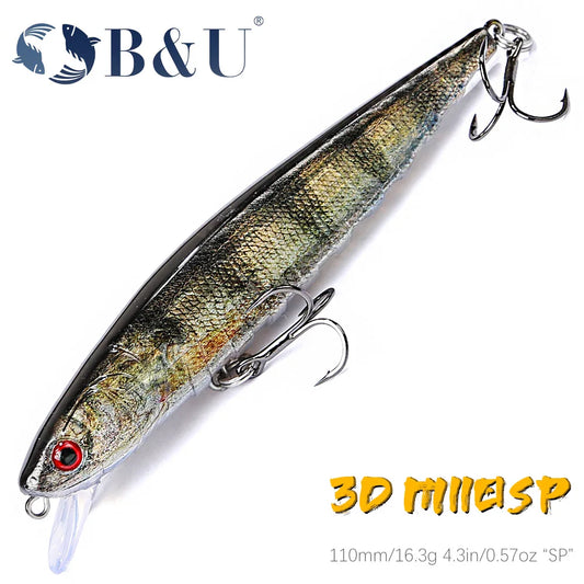 バリソンミノー 130SP B&U / ビーアンドユー