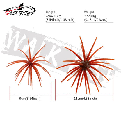 ウニ型ワーム 3.5/9g TPE WALK FISH / ウォークフィッシュ