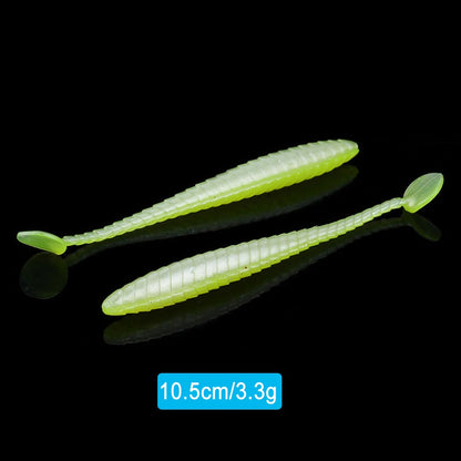 ストレートワーム 7.5/9.5/10.5cm 塩入り WALK FISH / ウォークフィッシュ
