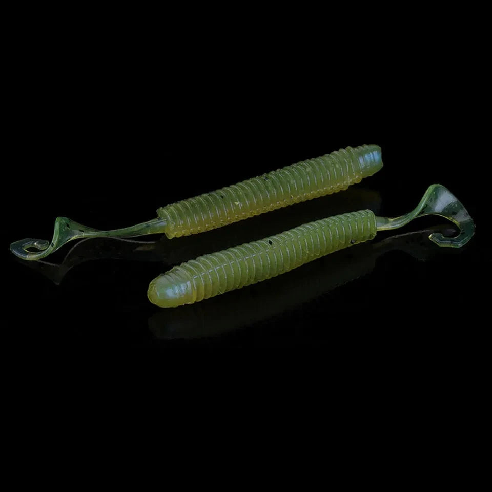 ストレートワーム 6/8/10cm 塩入り WALK FISH / ウォークフィッシュ