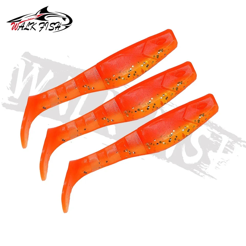 シャッドテールワーム 100mm 10.3g 3本入 WALK FISH / ウォークフィッシュ