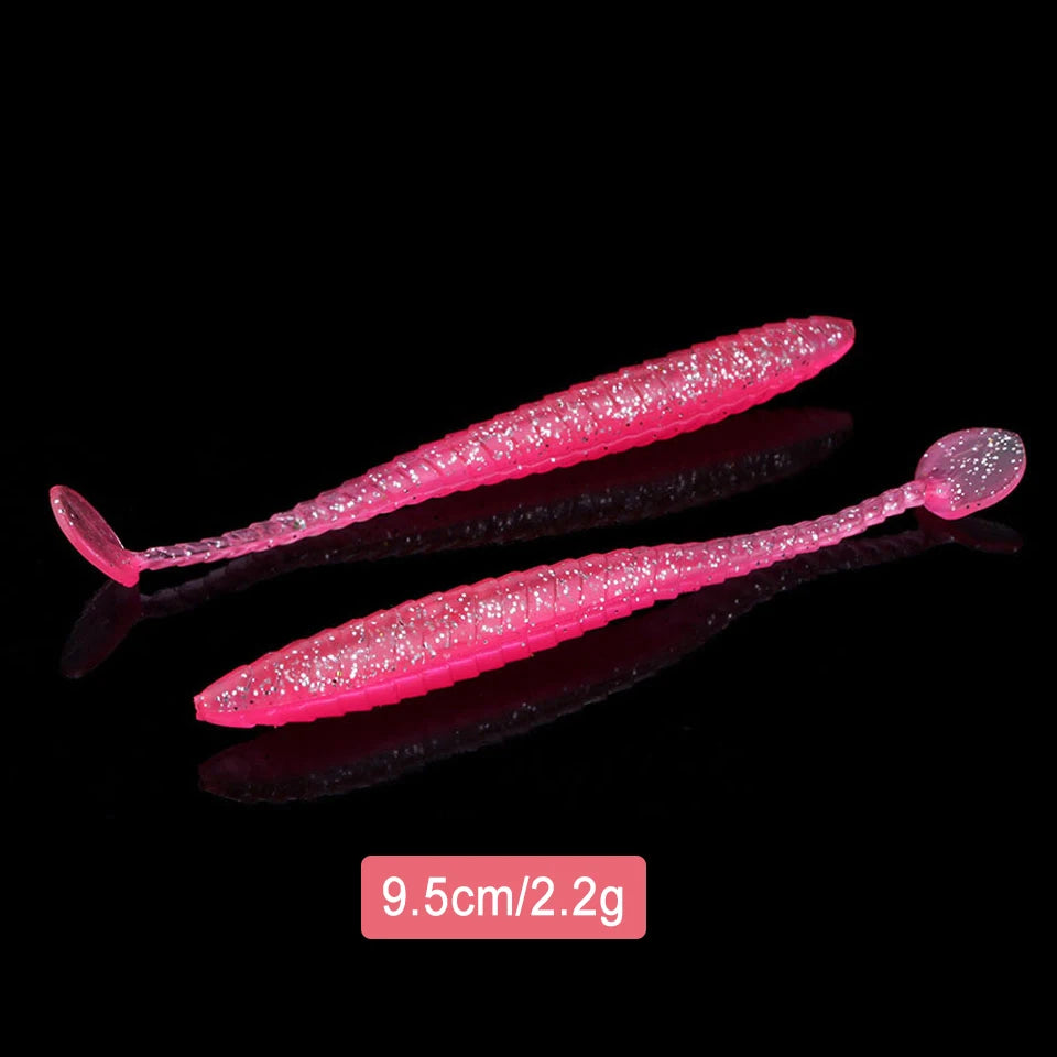 ストレートワーム 7.5/9.5/10.5cm 塩入り WALK FISH / ウォークフィッシュ
