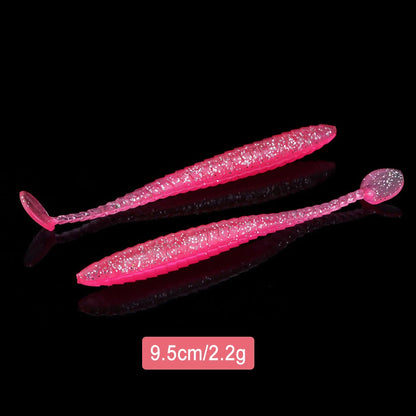 ストレートワーム 7.5/9.5/10.5cm 塩入り WALK FISH / ウォークフィッシュ