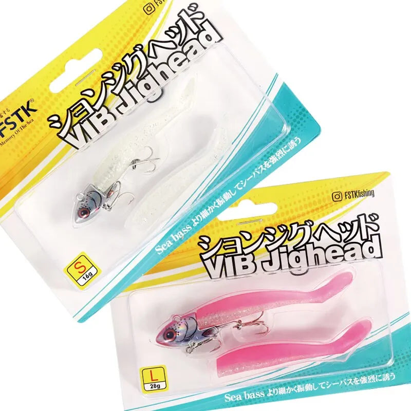 FSTK バイブレーションジグヘッドワーム(リプロダクト) 全15種