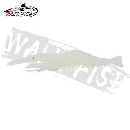 シュリンプワーム 90mm 3.8g 蓄光アイ 5本入 WALK FISH / ウォークフィッシュ
