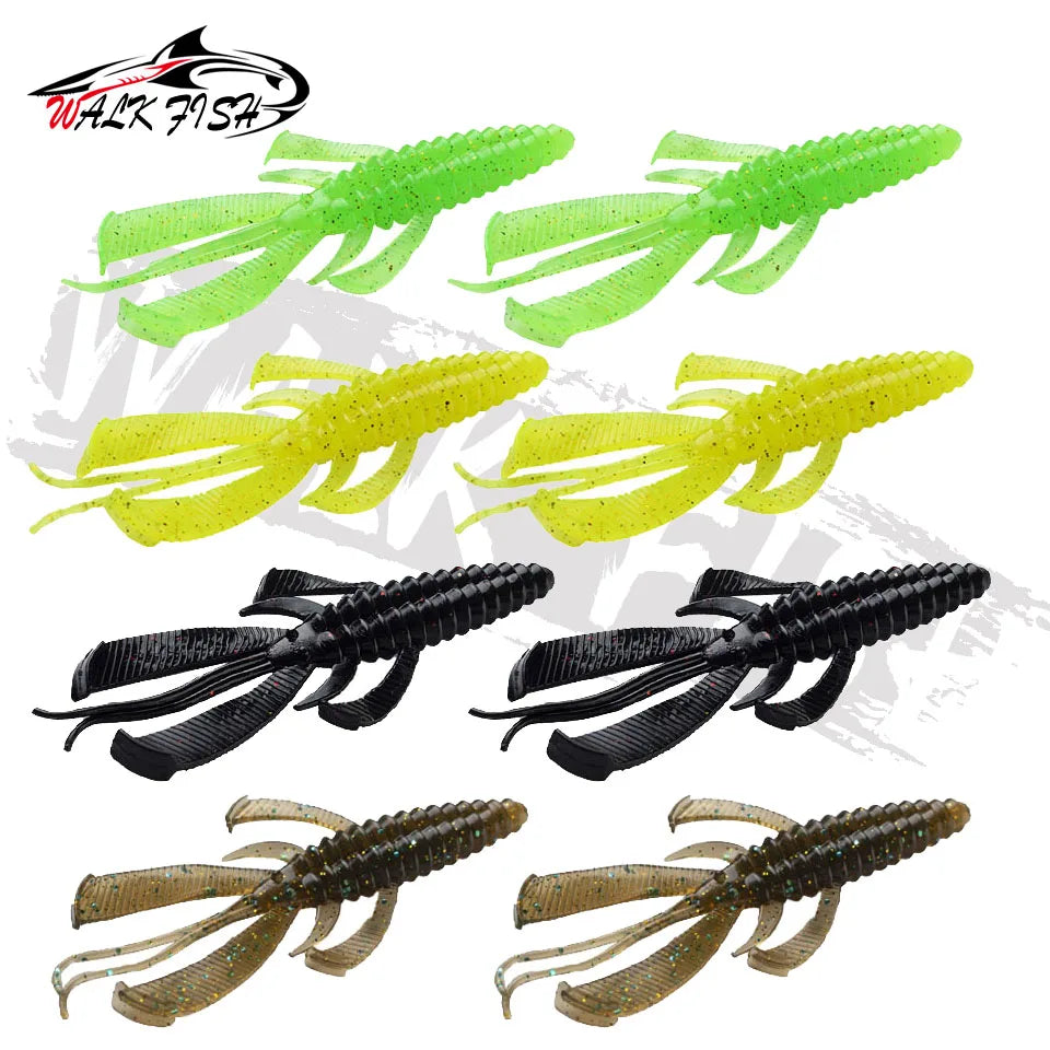 ホッグワーム 90mm 3g 8本入 WALK FISH / ウォークフィッシュ