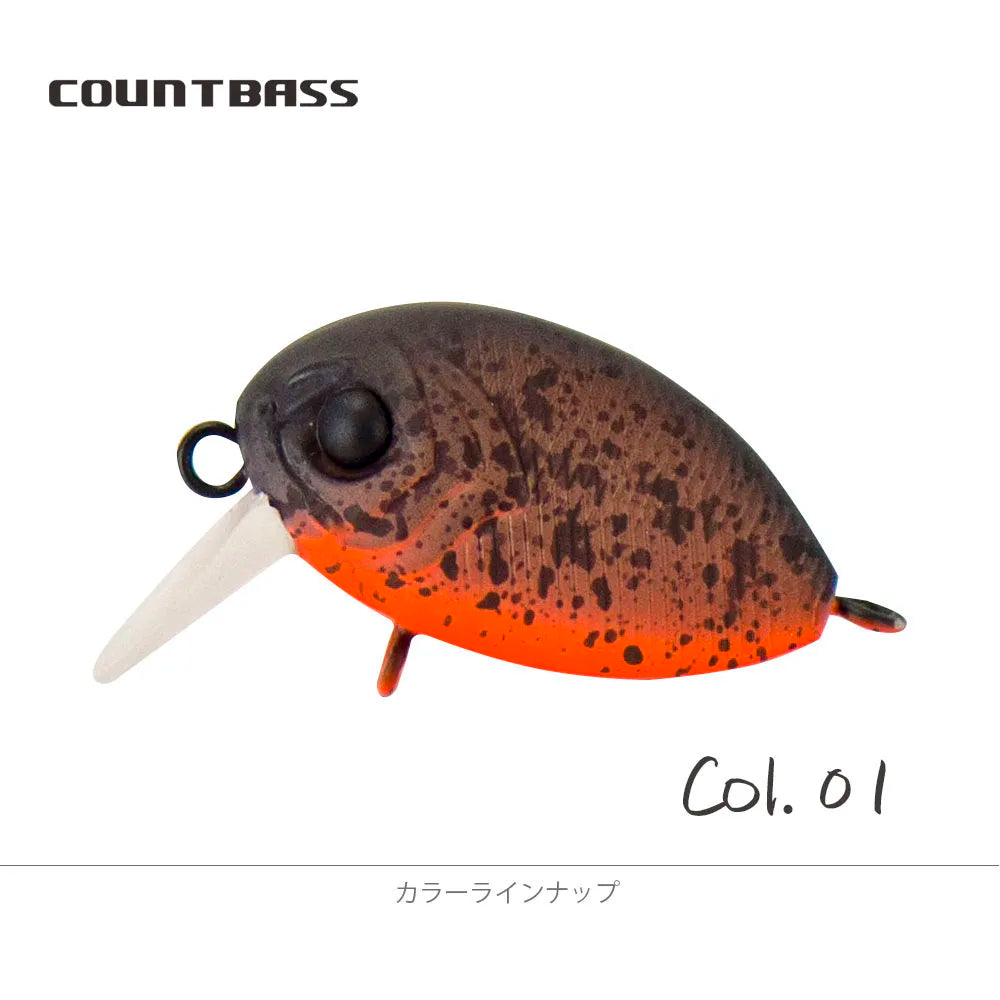 スナック SnaQ 33DR 32mm/3.6g COUNTBASS / カウントバス