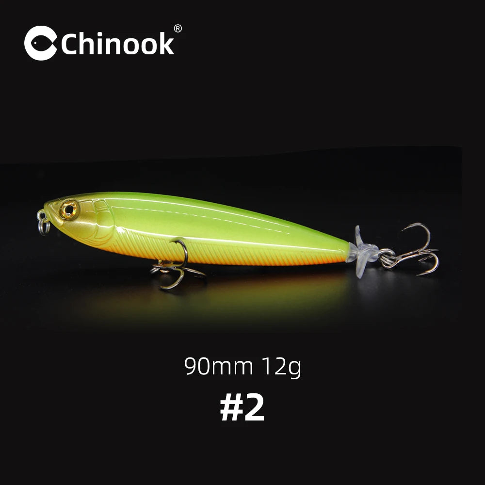 Chinook トップウォーターポッパー(リプロダクト) 7/16オンス（12g） 全6種 [フローティング]