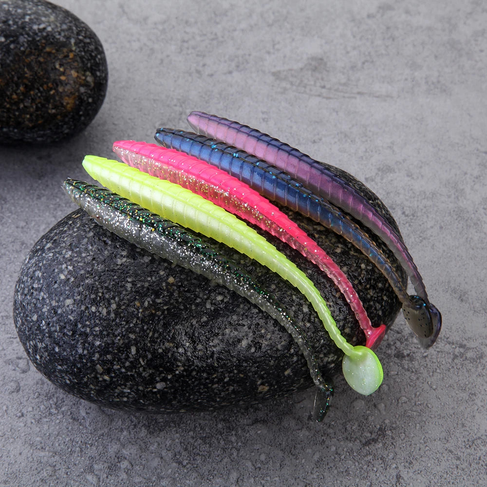 ストレートワーム 7.5/9.5/10.5cm 塩入り WALK FISH / ウォークフィッシュ