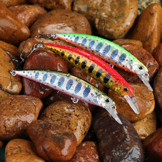 シンキングミノー 80mm 12g 3Dアイ WALK FISH / ウォークフィッシュ