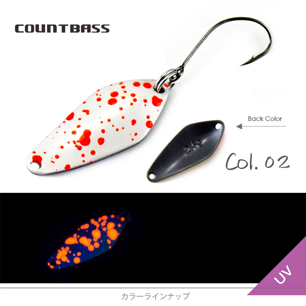 鱒玄人 ルーニー 2.4g COUNTBASS / カウントバス