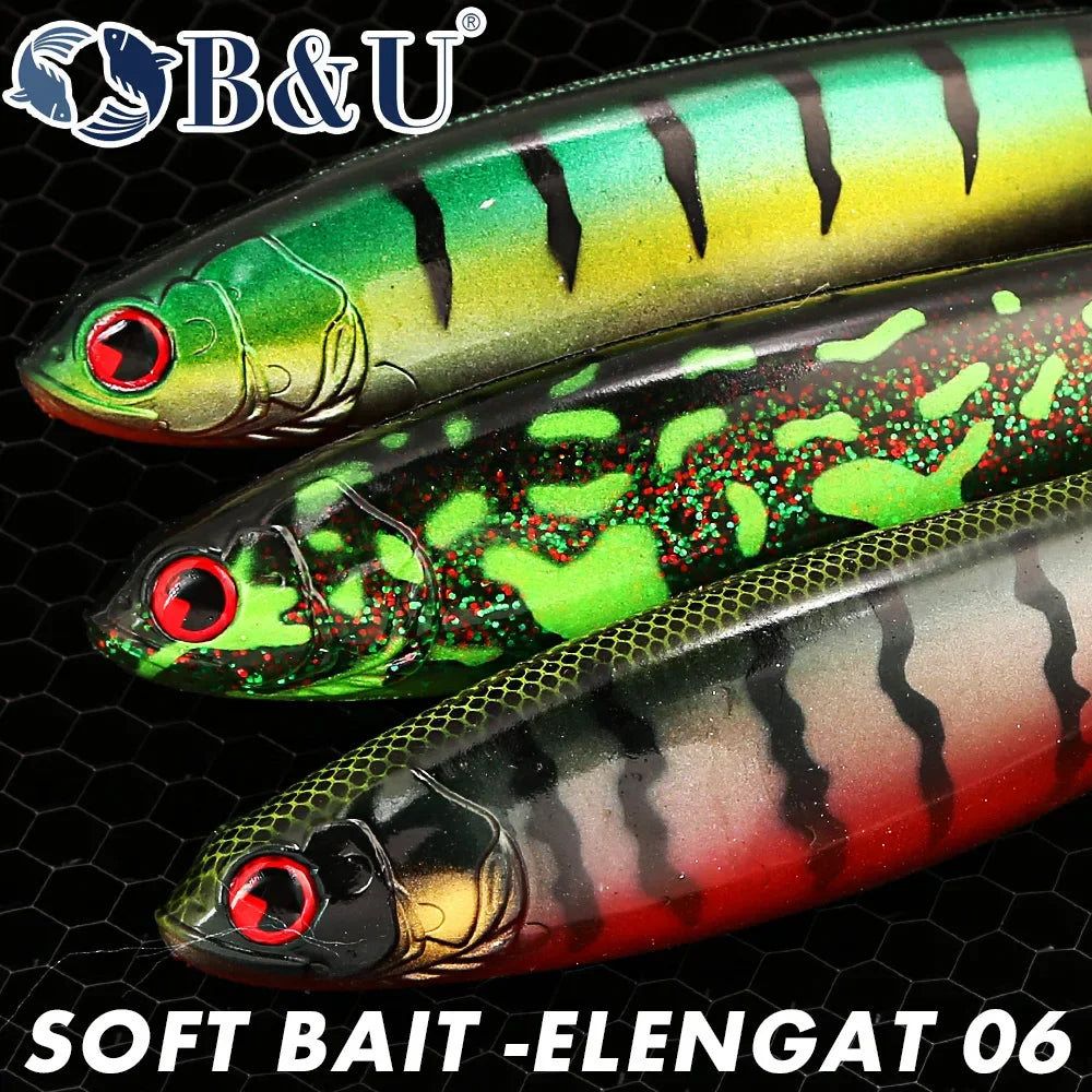B&U パドルテール(リプロダクト) 8.2インチ 全5種