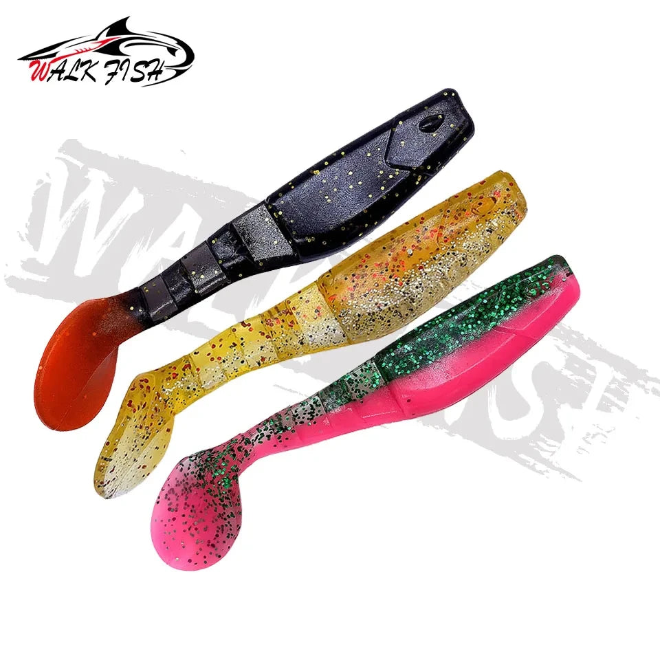 シャッドテールワーム 100mm 10.3g 3本入 WALK FISH / ウォークフィッシュ