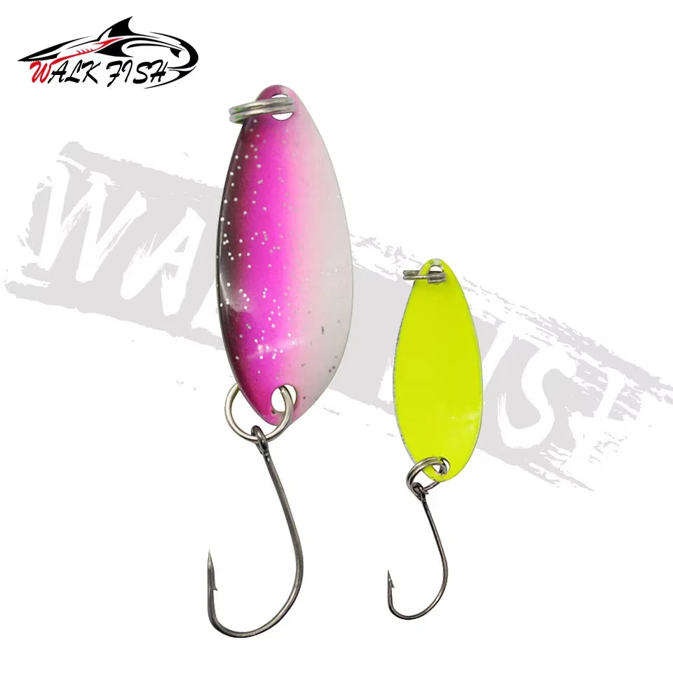 スプーン 33mm 3g 両面カラー WALK FISH / ウォークフィッシュ