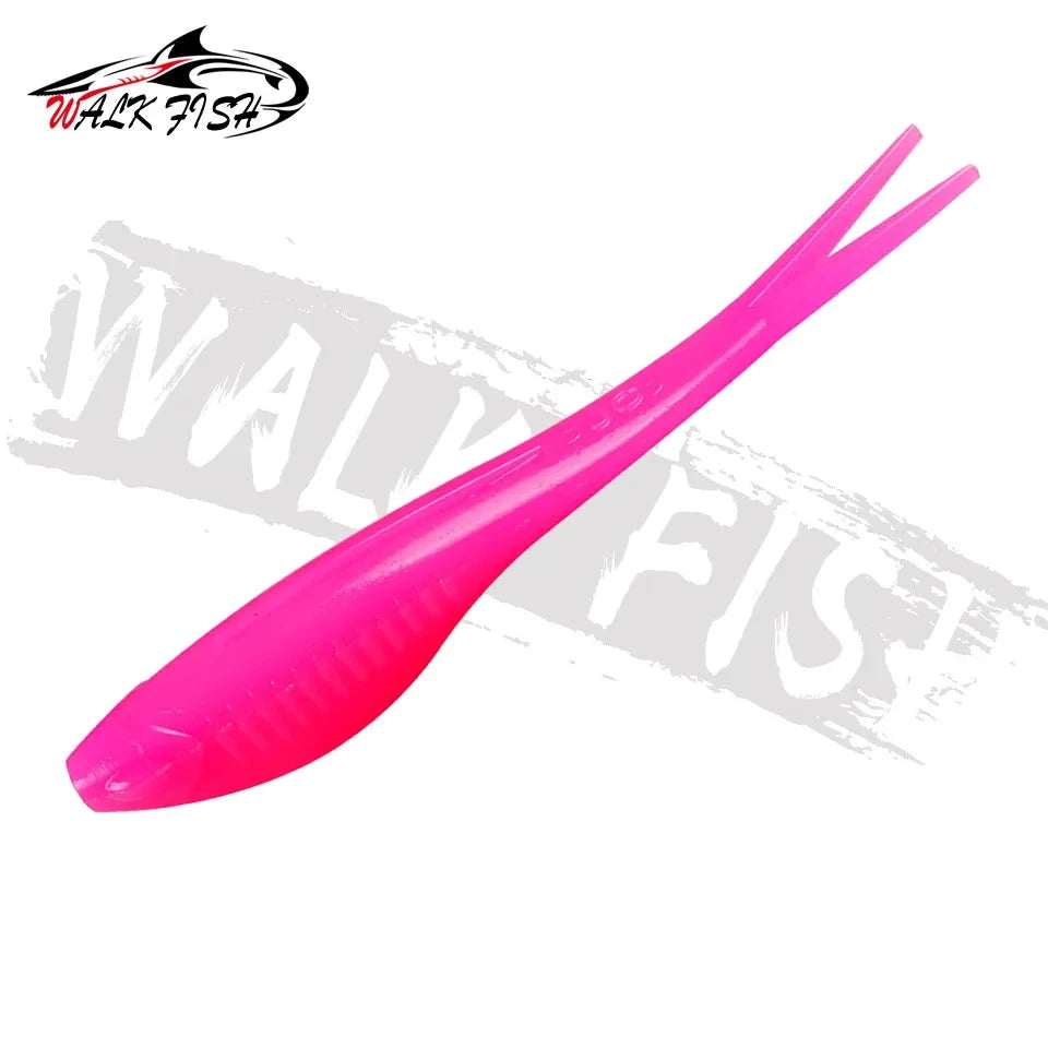スプリットテールワーム 120mm 10g フローティング 5本入 WALK FISH / ウォークフィッシュ