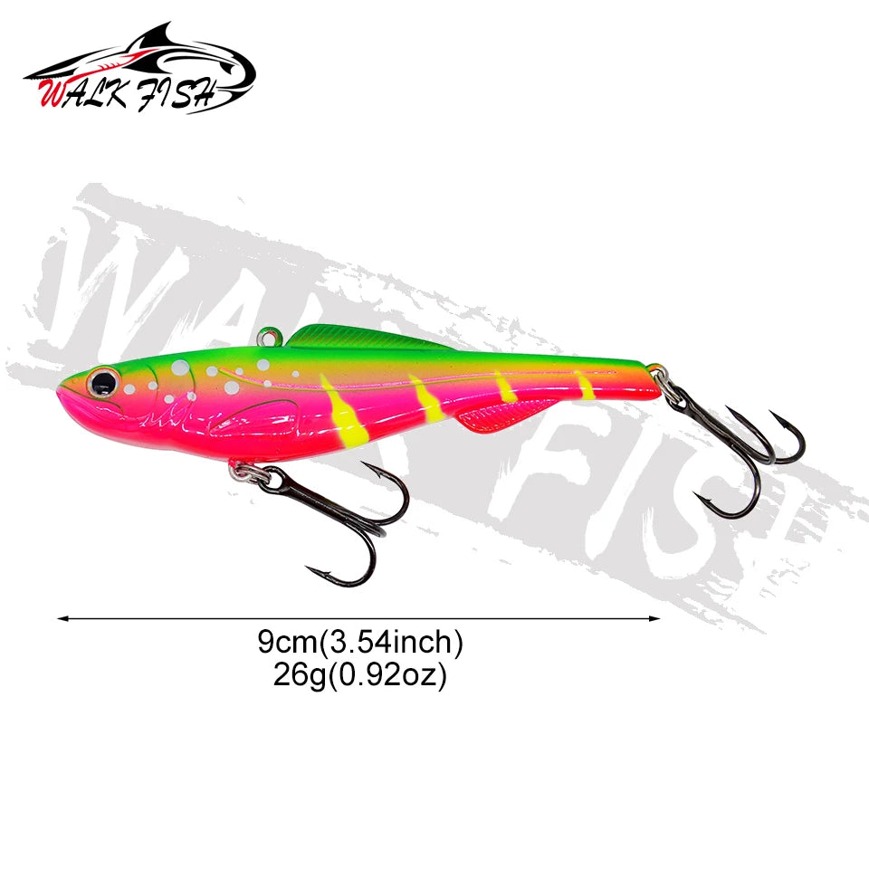 バイブレーション 90mm 26g ラトル入り WALK FISH / ウォークフィッシュ