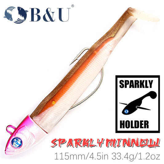 Black Minnow 115mm/33.4g B&U / ビーアンドユー