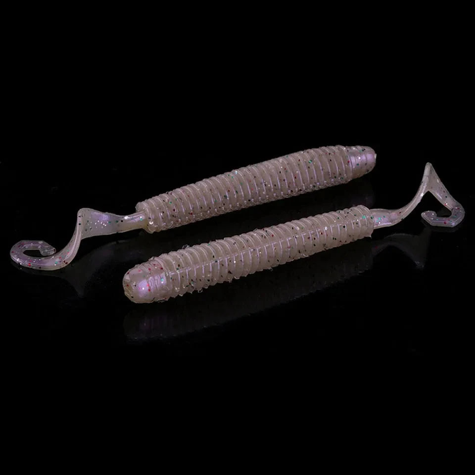 ストレートワーム 6/8/10cm 塩入り WALK FISH / ウォークフィッシュ