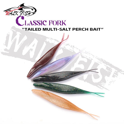 フォークテールワーム 127mm 9.6g 6本入 WALK FISH / ウォークフィッシュ