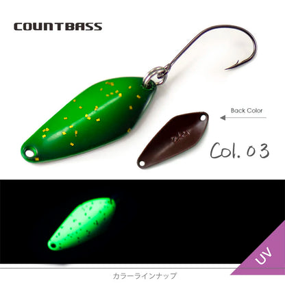 鱒玄人 ルーニー 2.4g COUNTBASS / カウントバス