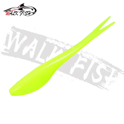 スプリットテールワーム 120mm 10g フローティング 5本入 WALK FISH / ウォークフィッシュ